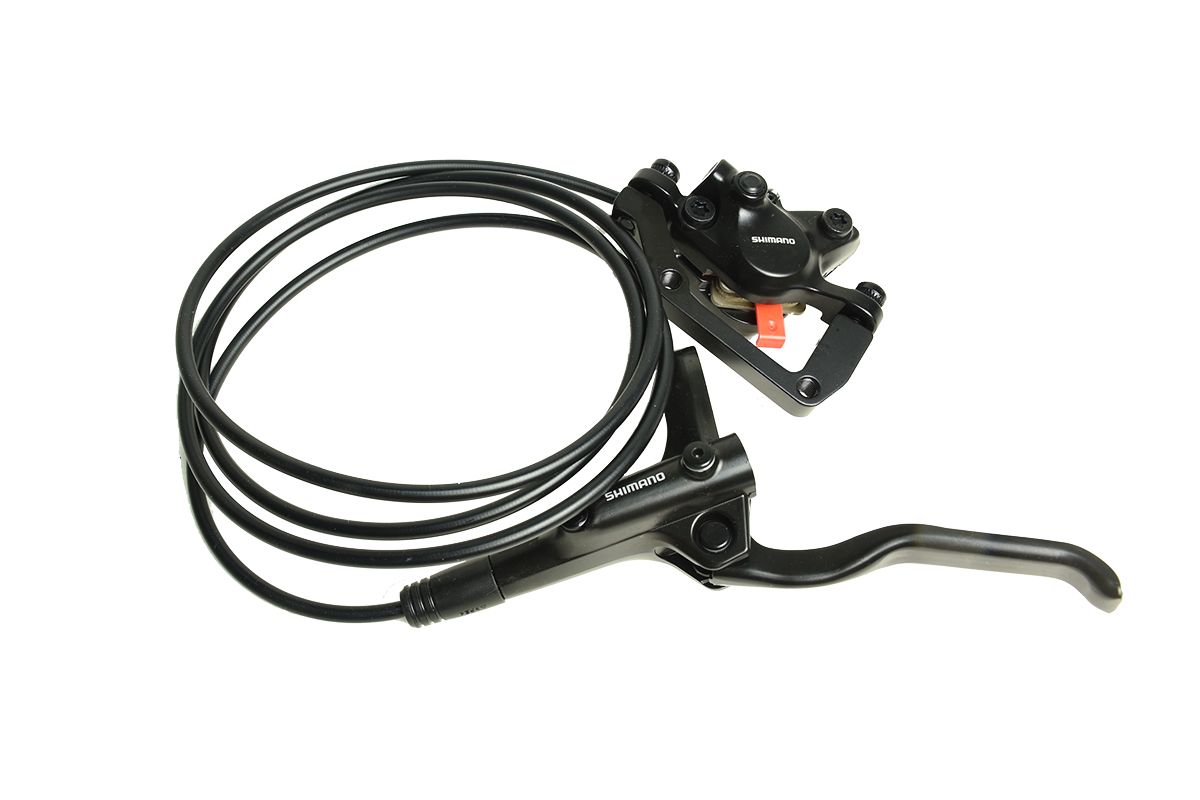 Тормоз диск гидр,задний SHIMANO AMT200KLR5RX160 комплект,торм.ручка ЛЕВАЯ,гидролиния 1600мм,б\ротора