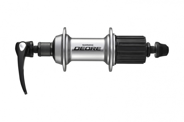 Втулка задняя Shimano Deore, T610, 32 отв, 8/9/10ск, QR